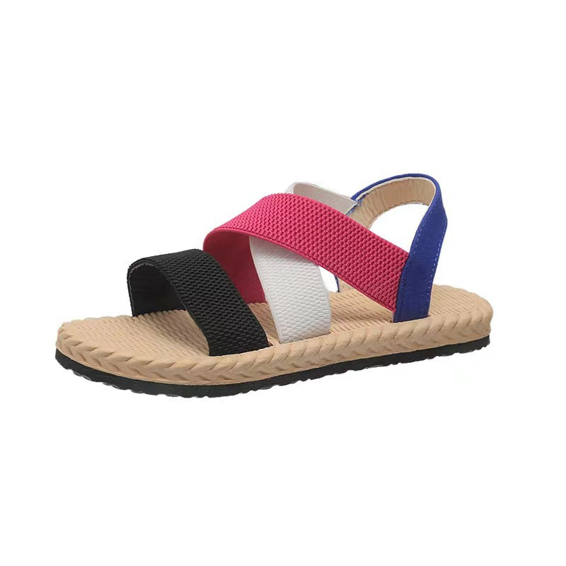 kaegreel elastic band sandals 31561 colorful