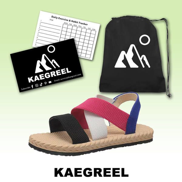 kaegreel elastic band sandals 31561 colorful
