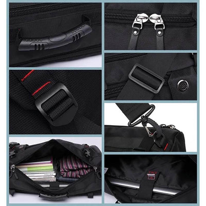 Men Multi-Carry Large Capacity Travel Outdoor Multifunction 15.6 Inch Laptop Bag Travel Bag Backpack