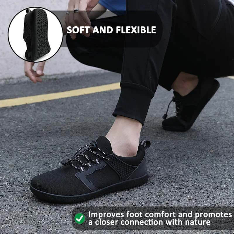 Spring Nuova punta larga in punta sportiva sola sola sola a piedi nudi scarpe ciclismo traspirabili in tessuto