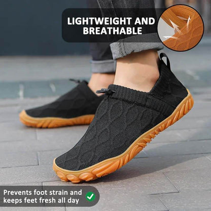 Grenzüberschreitende, atmungsaktive fliegende fliegende gewebte Schuhe Sportschuhe im Freien im Freien Schweiß-absorbierende Herbst- und Winter-Walking-Morg-Trainingschuhe (Unisex)