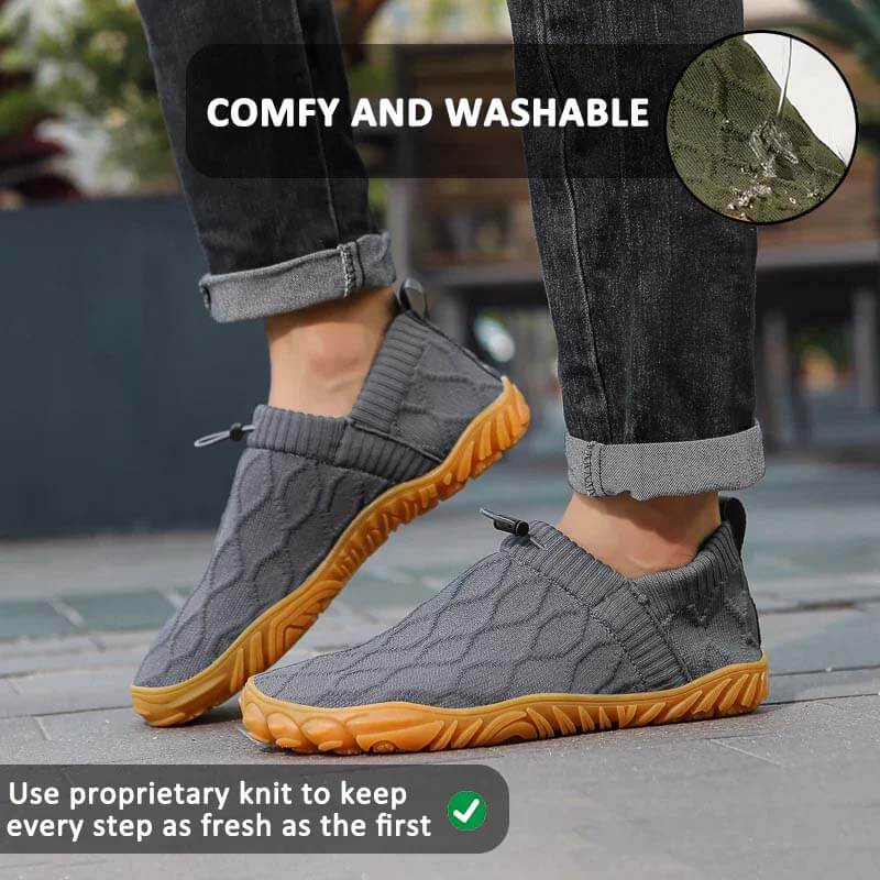 Grenzüberschreitende, atmungsaktive fliegende fliegende gewebte Schuhe Sportschuhe im Freien im Freien Schweiß-absorbierende Herbst- und Winter-Walking-Morg-Trainingschuhe (Unisex)