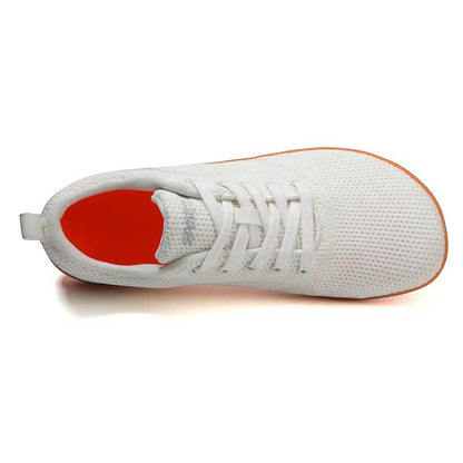 Wide Toe Barefoot Shoes Flying Woven Casual Soft Sole Shoes Walking Hiking Footwear (Unisex)