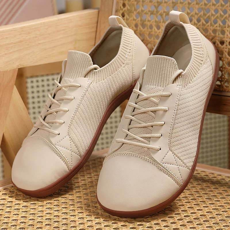 Wide Toe Comfortable Sports Outdoor Leisure Shoes Flying Woven Lightweight Barefoot Hiking Footwear (Unisex)