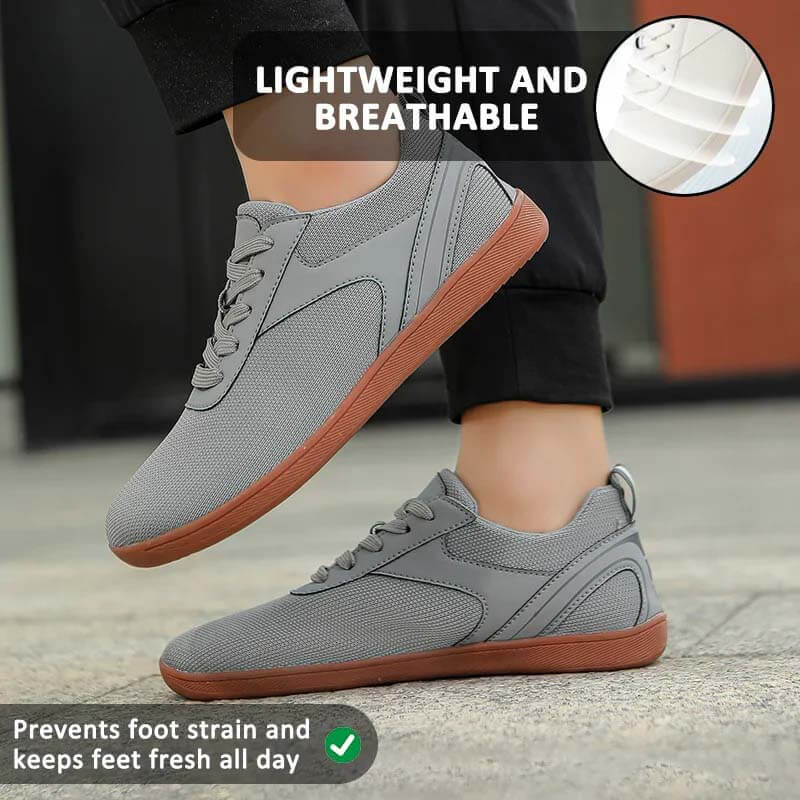 Casual Comfortable Walking Breathable Soft Sole Flying Woven Flat Foot Sports Shoes (Unisex)