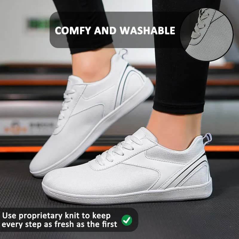 Casual Comfortable Walking Breathable Soft Sole Flying Woven Flat Foot Sports Shoes (Unisex)