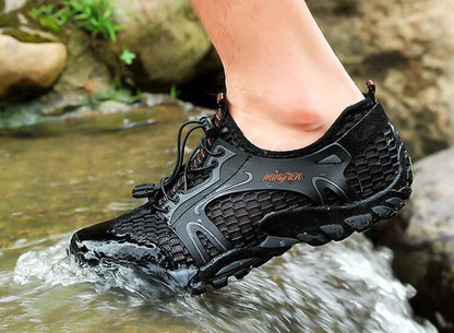 Mens Barefoot Shoes  Water Sneakers Non Slip Hiking Climbing Aqua Shoes Beach Barefoot Upstream Shoes Seaside Shoes