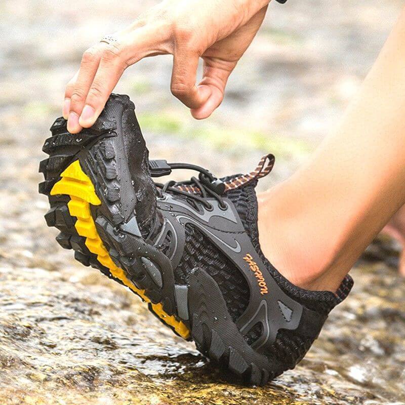 Mens Barefoot Shoes  Water Sneakers Non Slip Hiking Climbing Aqua Shoes Beach Barefoot Upstream Shoes Seaside Shoes