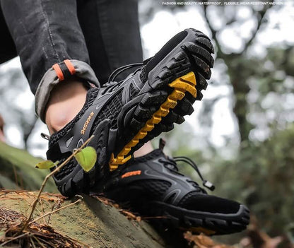 Mens Barefoot Shoes  Water Sneakers Non Slip Hiking Climbing Aqua Shoes Beach Barefoot Upstream Shoes Seaside Shoes