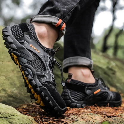 Mens Barefoot Shoes  Water Sneakers Non Slip Hiking Climbing Aqua Shoes Beach Barefoot Upstream Shoes Seaside Shoes