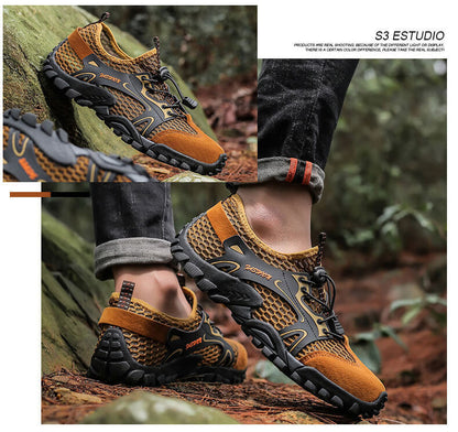 Mens Barefoot Shoes  Water Sneakers Non Slip Hiking Climbing Aqua Shoes Beach Barefoot Upstream Shoes Seaside Shoes