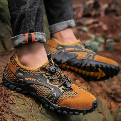 Mens Barefoot Shoes  Water Sneakers Non Slip Hiking Climbing Aqua Shoes Beach Barefoot Upstream Shoes Seaside Shoes