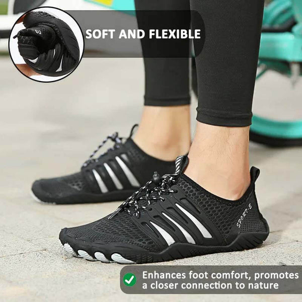 Nicht-Schlupf-Allround-Wandern barfuß Schuhschuhe (Unisex)