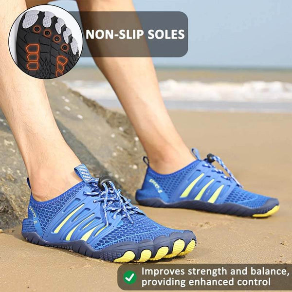 Nicht-Schlupf-Allround-Wandern barfuß Schuhschuhe (Unisex)