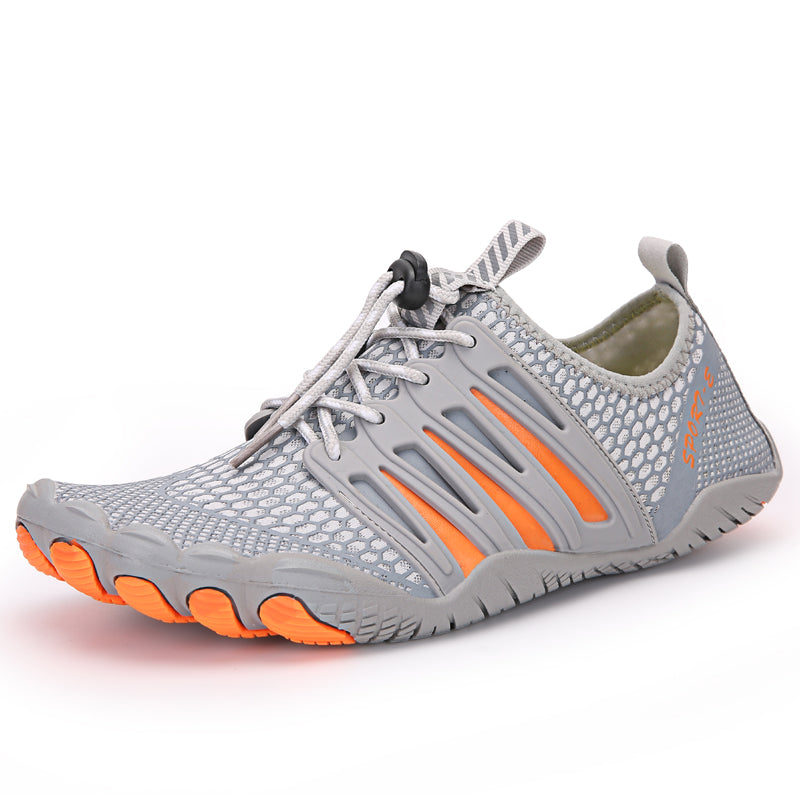 kaegreel barefoot shoes 31429 gray orange