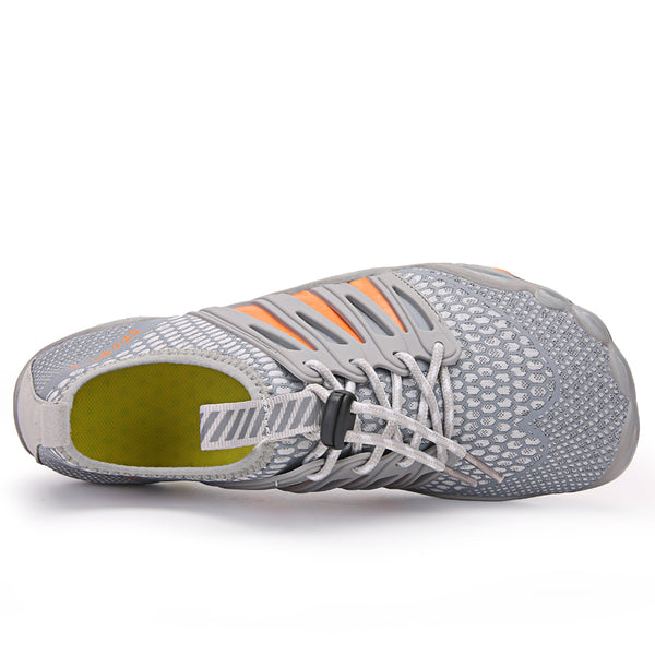 kaegreel barefoot shoes 31429 gray orange