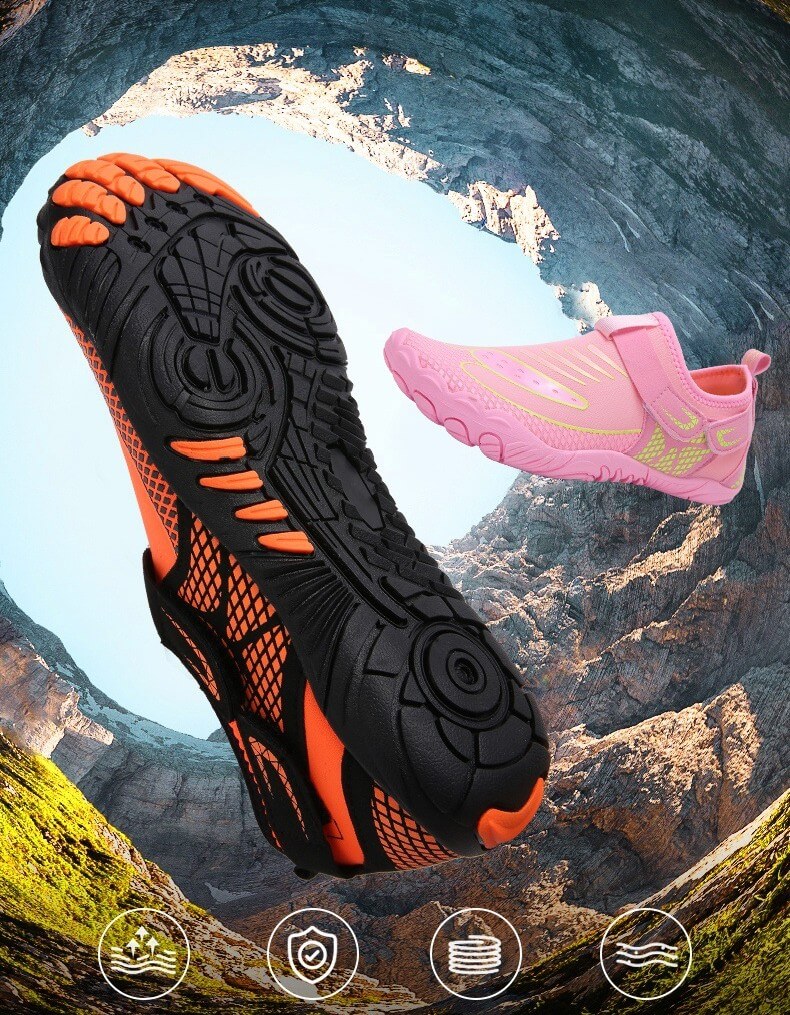 Scarpe da allenamento sportive di fitness non slittanti non traspirabili scarpe da trekking a piedi nudi (unisex)