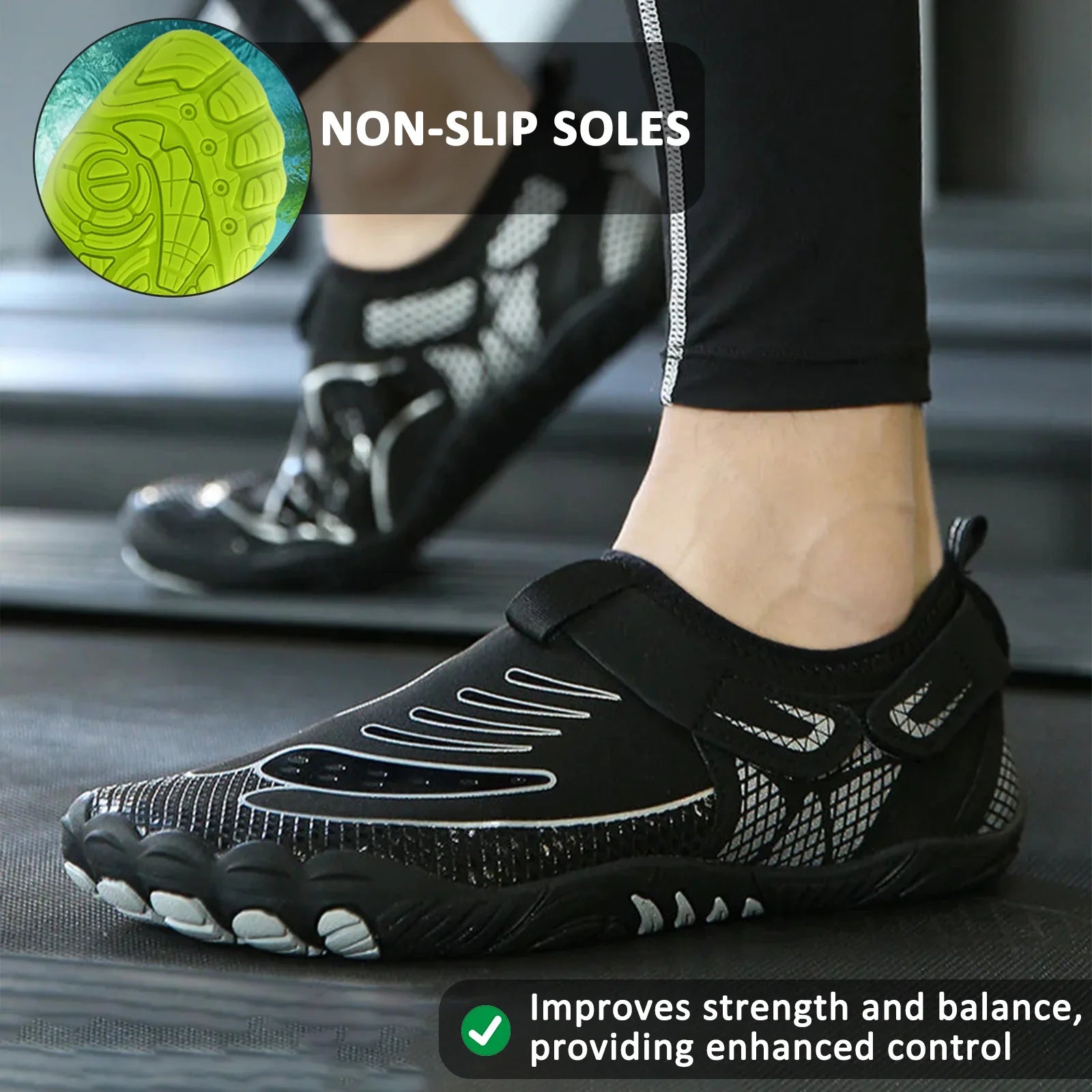 GemChve Chaussures Pieds Nus Minimalistes Homme Femme - Légères Respirantes 36-47 EU