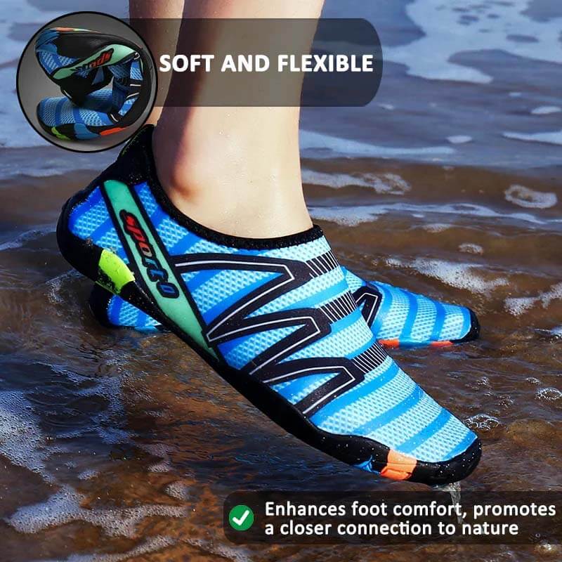 Barefoot Water Shoes Quick Dry Breathable Lightweight Aqua Socks Swimming Beach Shoes Outdoor Fitness Cycling Hiking Shoes Footwear (Unisex)
