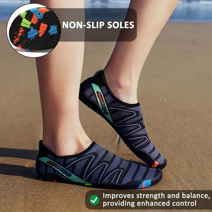 Barefoot Water Shoes Quick Dry Breathable Lightweight Aqua Socks Swimming Beach Shoes Outdoor Fitness Cycling Hiking Shoes Footwear (Unisex)