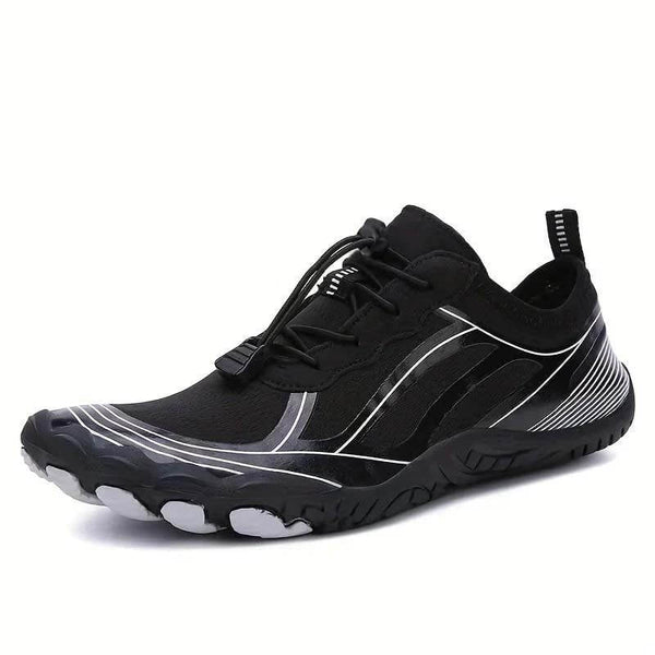 Zapatos de secado rápido de secado, senderismo de cierre de velcro ligero, aptitud física, zapatos de agua de natación (unisex)