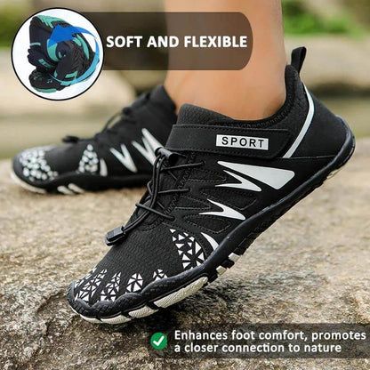 Chaussures aux pieds nus pour hommes