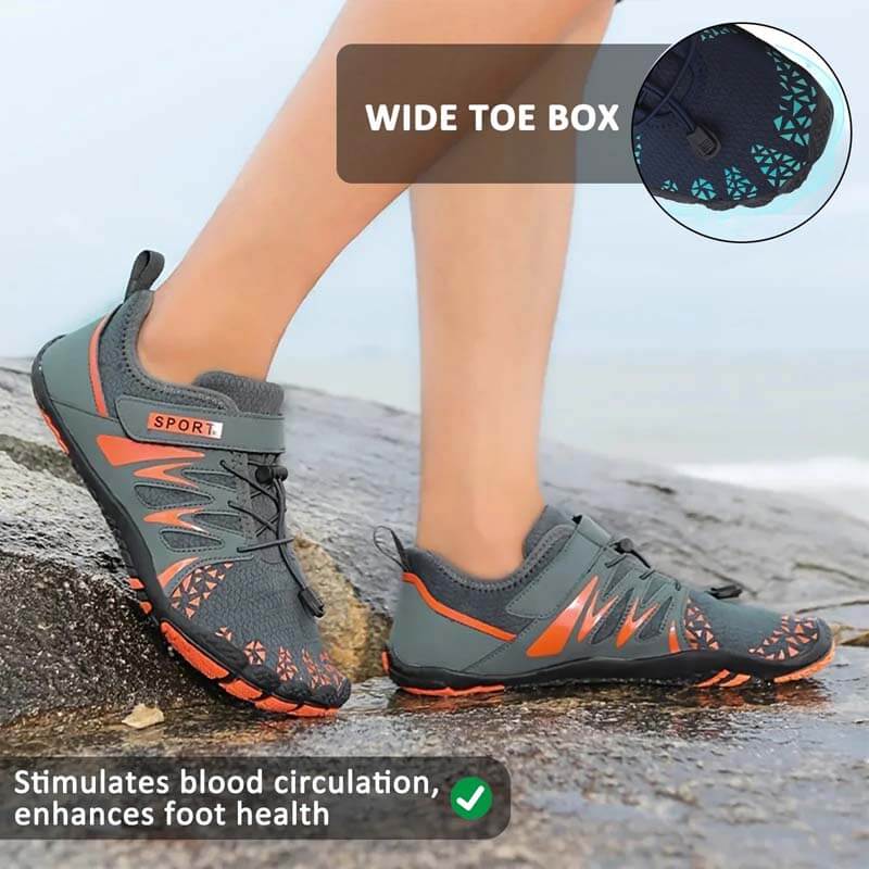 Chaussures aux pieds nus pour hommes