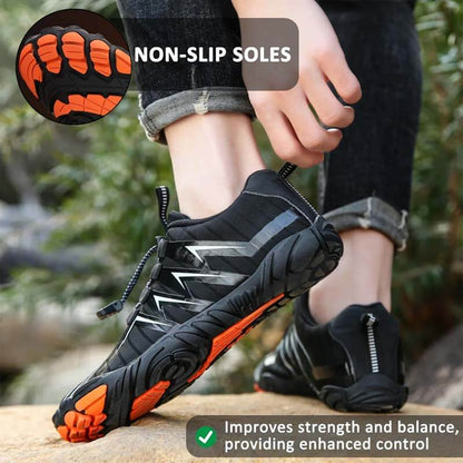 Outdoor Five-finger Mountaineering Breathable Hiking Shoes Skiing, Climbing, Running, River Pursuit Water Shoes, Healthy Comfortable Barefoot Shoes (Unisex)