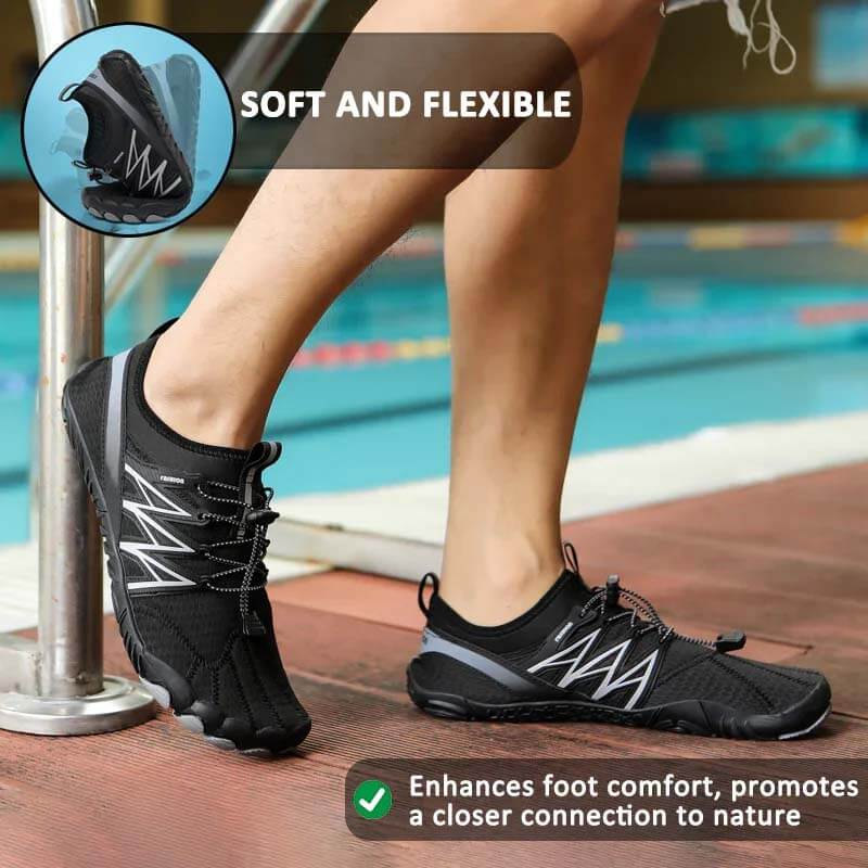 Nuovo fiume Scarpe da inseguimento Summer Calcolato a cinque dita Scarpe da spiaggia per alpinismo per esterni Sports Scarpe d'acqua per nuoto ondulato