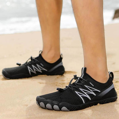 Nuovo fiume Scarpe da inseguimento Summer Calcolato a cinque dita Scarpe da spiaggia per alpinismo per esterni Sports Scarpe d'acqua per nuoto ondulato