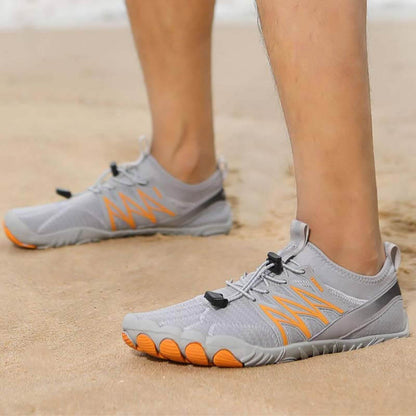 Nuovo fiume Scarpe da inseguimento Summer Calcolato a cinque dita Scarpe da spiaggia per alpinismo per esterni Sports Scarpe d'acqua per nuoto ondulato