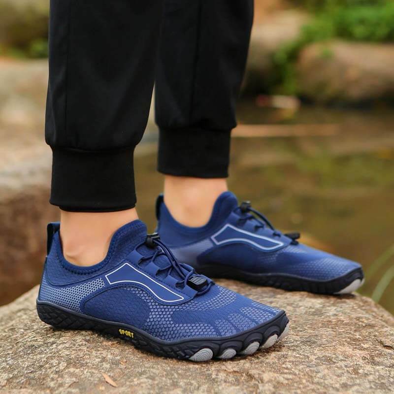 Nouvelles chaussures de suivi de la rivière en plein air pour hommes et femmes pataugeant des chaussures d'eau plage nager alpinisme à cinq doigts de fitness de fitness chaussures pieds nus