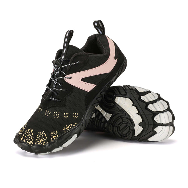kaegreel barefoot shoes 31478 black pink