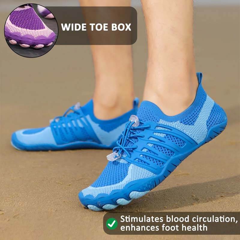 Chaussures de suivi de la rivière Sports Outdoor Chaussures de plage non glissées nageur de cyclisme de fitness à cinq doigts chaussures pieds nus chaussures