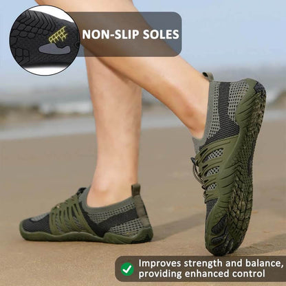 Chaussures de suivi de la rivière Sports Outdoor Chaussures de plage non glissées nageur de cyclisme de fitness à cinq doigts chaussures pieds nus chaussures