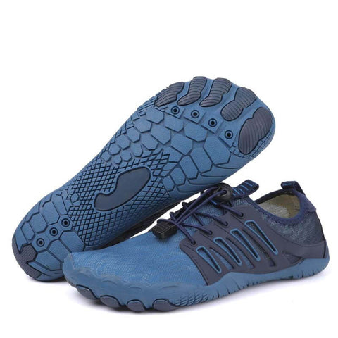 Zapatos de playa al aire libre Natación de cinco dedos/buceo/vadeo/rastreo de río zapatos de agua Sports Fitness sin deslizamiento descalzo (unisex)
