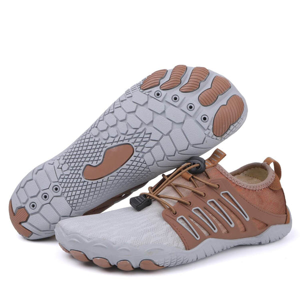 kaegreel barefoot shoes 31480 gray brown