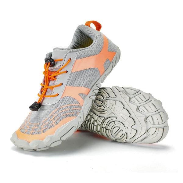 kaegreel barefoot shoes 31482 gray orange