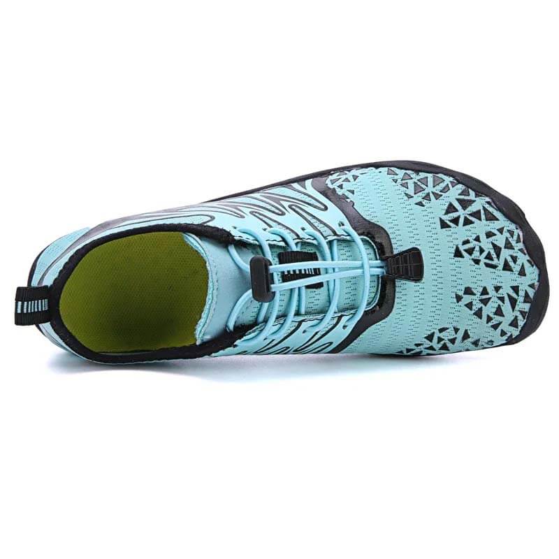 Scarpe chiare a piedi nudi rapidi scarpe da acqua traspirante spiaggia, nuoto, barca, escursioni, surf, scarpe da passeggio