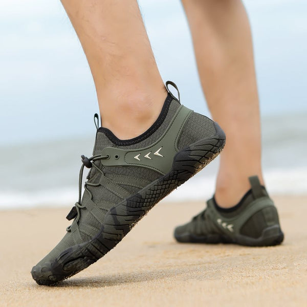 kaegreel barefoot shoes 31488 army green