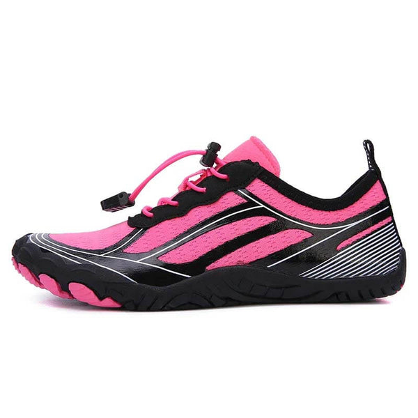 Zapatos de secado rápido de secado, senderismo de cierre de velcro ligero, aptitud física, zapatos de agua de natación (unisex)