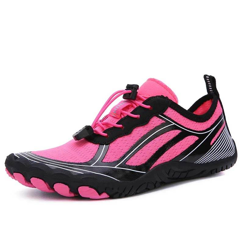 Zapatos de secado rápido de secado, senderismo de cierre de velcro ligero, aptitud física, zapatos de agua de natación (unisex)