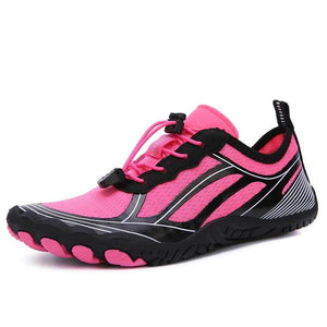 Zapatos de secado rápido de secado, senderismo de cierre de velcro ligero, aptitud física, zapatos de agua de natación (unisex)