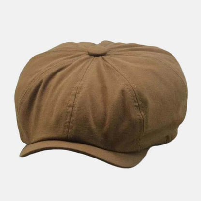 Herren Herren Vintage Maler Barett Hüte Sommer achteckige Newsboy Cap Cabbie Efeu Flache Hut