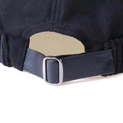 Hombres y mujeres Retro Cuff Rodado Sombrero Skullcap Sailor Cap Hat Hat Ajustable