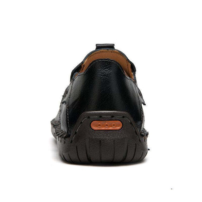 Cuciture da uomo Kaegreel Cuciture antiscivolo di grandi dimensioni Soft Sole Sole Scarpe in pelle casual