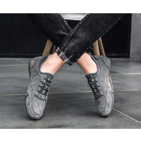 kaegreel handmade leather shoes 31134 gray