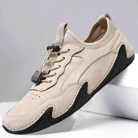 Kaegreel Casual de alta calidad de alta calidad Fashion de cuero de alta calidad Breavables zapatillas de deporte al aire libre