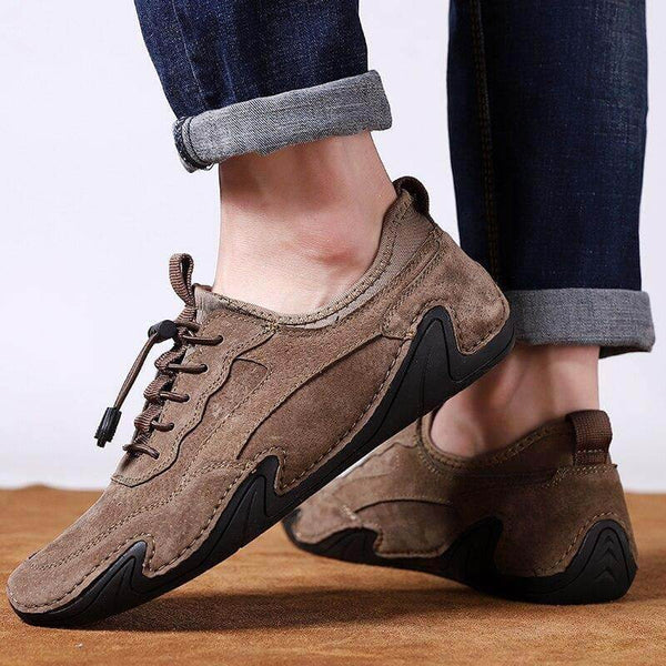 Kaegreel Casual de alta calidad de alta calidad Fashion de cuero de alta calidad Breavables zapatillas de deporte al aire libre