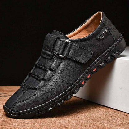 Kaegreel Mens Men Handmade Casual Fashion Sneakers Genuine Leather Loafers Moccasins Breathable Slip On Shoes